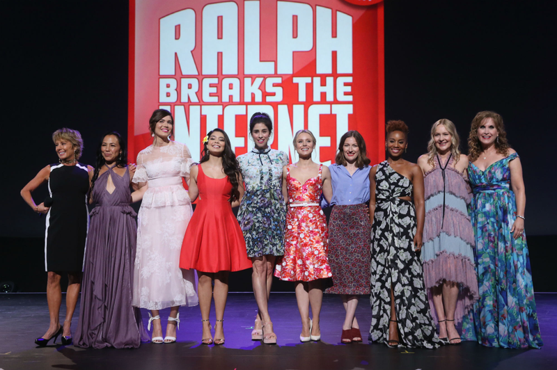 The original voices return for Ralph Breaks the Internet (taken at D23 Expo last year).
